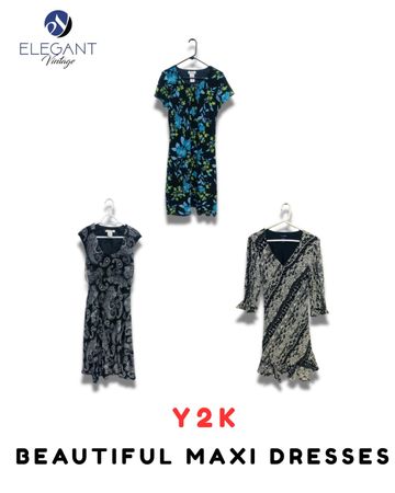 Y2K Beautiful Maxi Dresses - EV2062