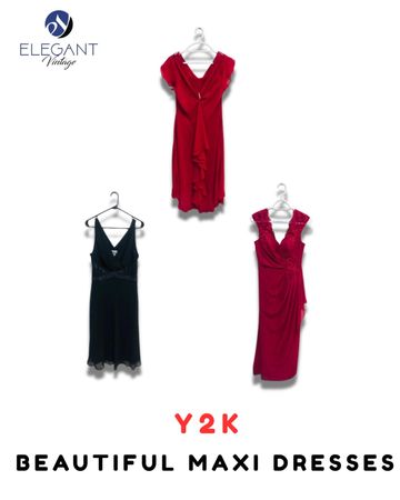 Y2K Beautiful Maxi Dresses - EV2065