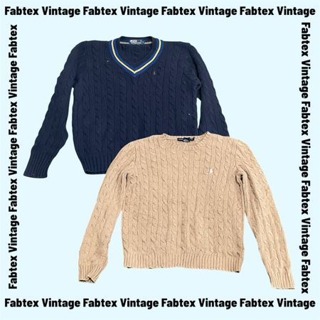 (FV-887) Polo Cable Knitwear - Sweater