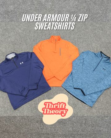 Under Armour 1/4 Zip Sweatshirts - (14/01)