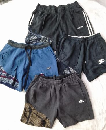 CR5906 Nike & Adidas Shorts upcyclés