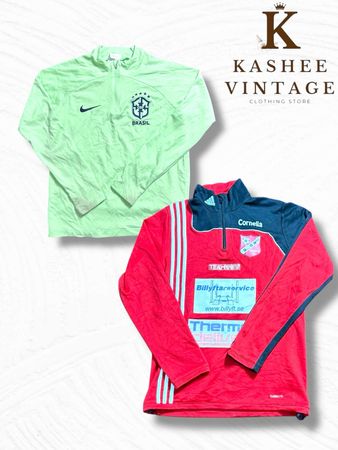 Football half zipper jackets