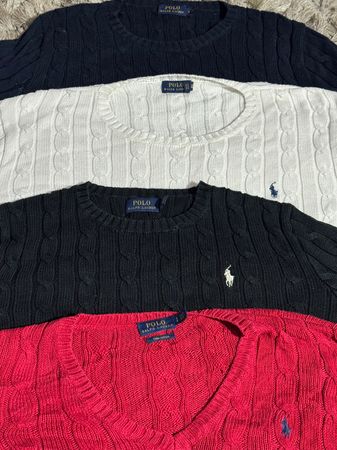 Ralph Lauren en tricot torsadé