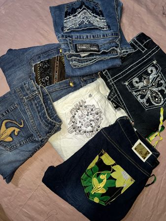 Baby phat y otros jeans de marca y2k/049