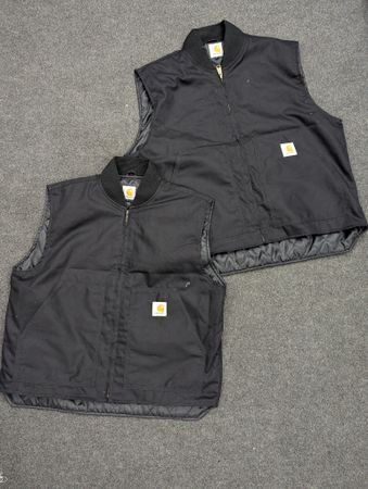 Carhartt Black Rework Style Gilets (5 Stück), (G-001)