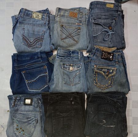 Y2K JEANS FLARE BOOTCUT JEANS