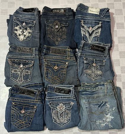 SILVER AND OTHER BRAND JEANS