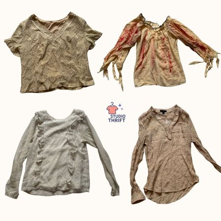 Soft Femme Y2K Sheer Top(MT-012)