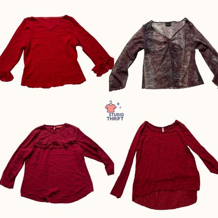 Sheer Sin Y2K Mesh Tops Bundle(MT-015)