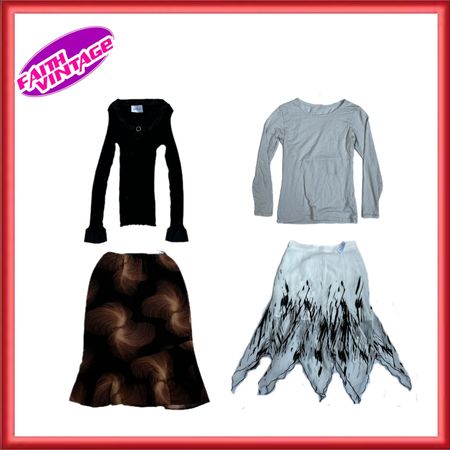 Dish Top and Cold Shades Skirt (FV-370)
