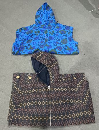 Mix Printed Parka