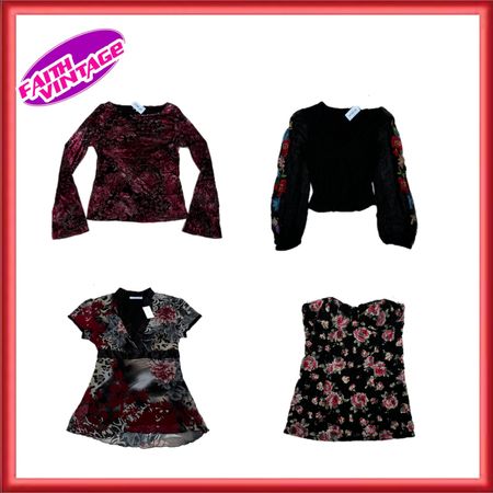 Electric Black and Floral Red Zone Mix Bundle (FV-371)