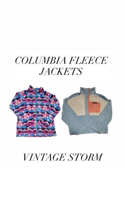 Vintage Columbia Fleece Jackets