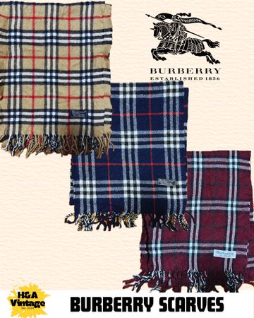 Premium Burberry Scarves