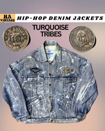 Chaquetas de mezclilla Street Chaos Inc Ralph lauren Turquesa