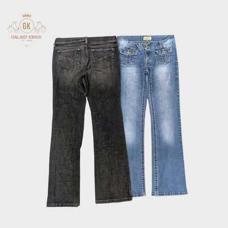 Y2K 90s Vibes Flare Jeans