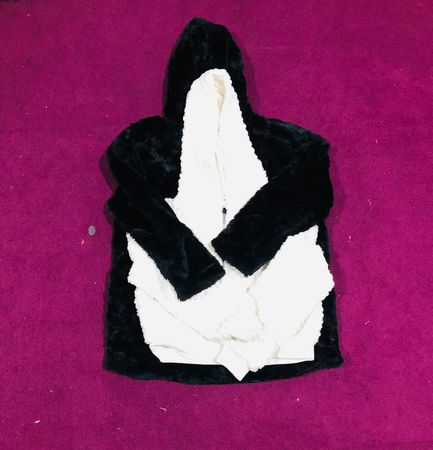 Y2K Faux Fur girls jacket