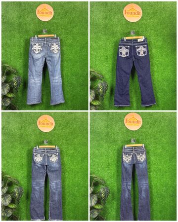 Conjunto de Jeans Acampanados Y2K | Estilos Bordados y Embellecidos 🌟👖