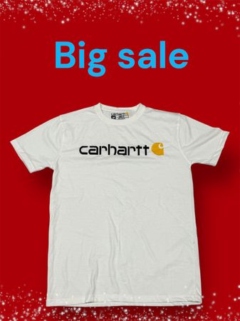 Carhartt rework style white t shirt