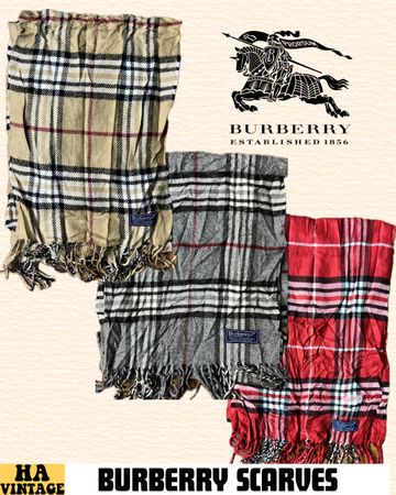 Premium Burberry Scarves 🧣