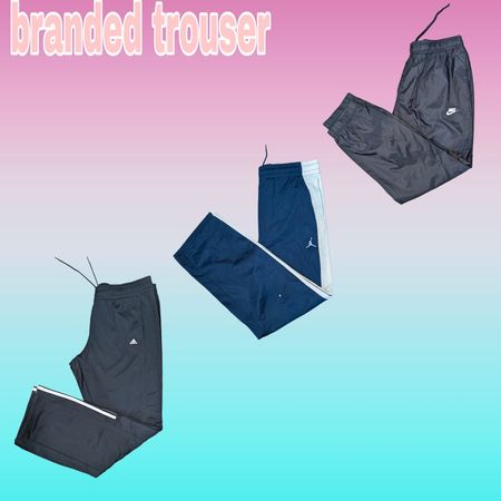 Wide leg  track Trousers