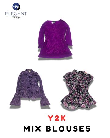 Y2K Mix Bluse - EV2096