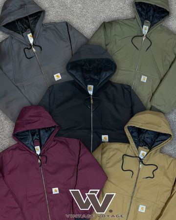 Carhartt reworked style mix colour hooded jackets #16126