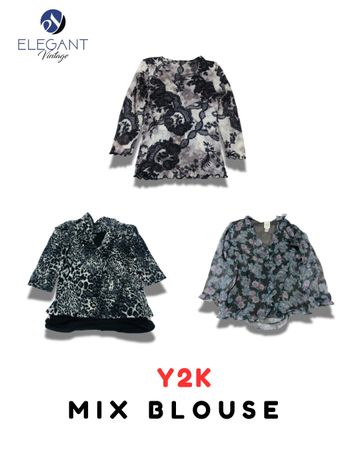 Y2K Mix Bluse - EV2118