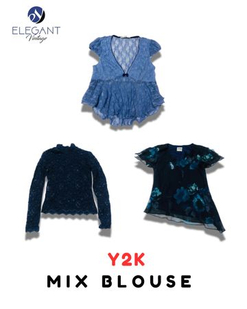Y2K Mix Bluse - EV2119