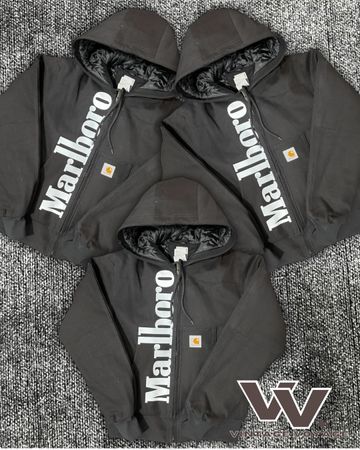 Carhartt reworked style black active jackets #16126
