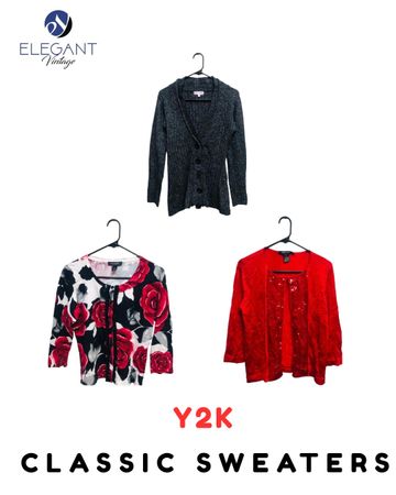 Y2K Classic Sweaters - EV2124