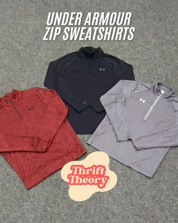 Under Armour Zip Sweatshirts - (16/01)