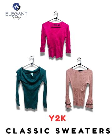 Y2K Classic Sweaters - EV2129