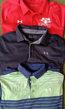 Under armour t-shirts (Collared) 13Pcs (RV # 049)