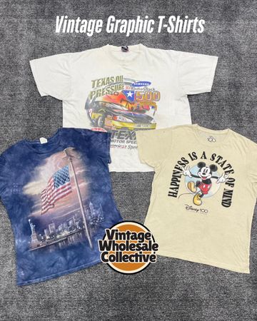 Vintage Graphic T-Shirts - (16/01)
