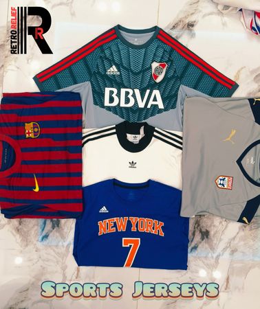 Mix brands jerseys