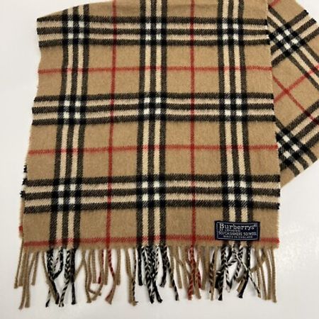 Beige color burberry scarves