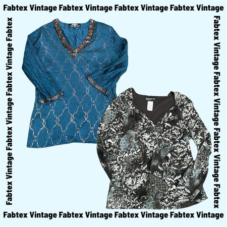 (FV-835) Dark Floral Luxe Tops | Premium Reseller Bundle