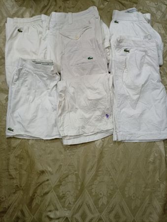 Polo Ralph Lauren and Lacoste shorts