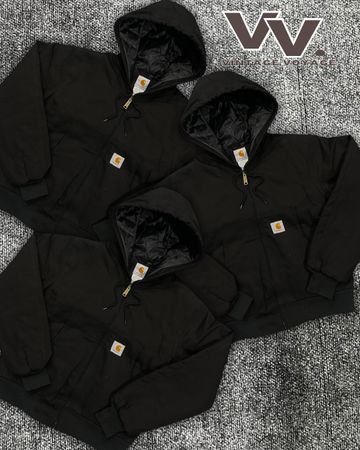 Carhartt reworked style black active jackets #17126