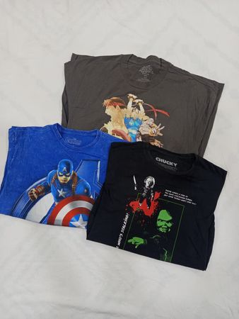 ZV1546 Movie/Show Printed T-Shirts