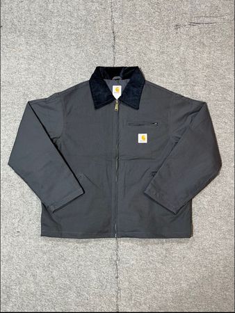 Carhartt  Grey Detroit Rewoked Style Jacket