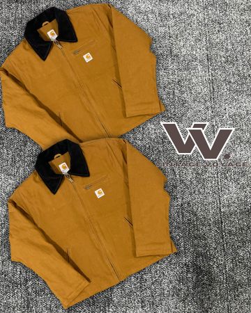 Carhartt reworked style tan Detroit jackets #17126