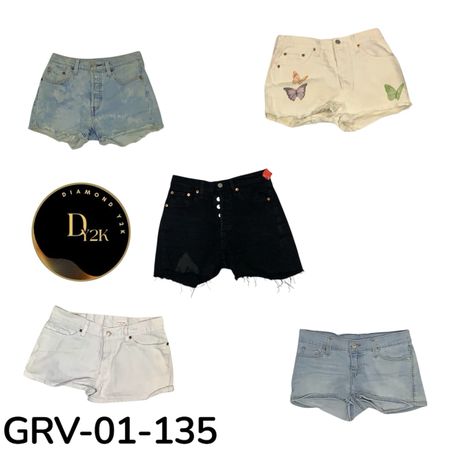 Levi’s Original Denim Shorts – Premium Quality (GRV-01-135)