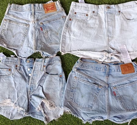 Levi's 501 Ice blue Short 7Pcs (RV # 070)