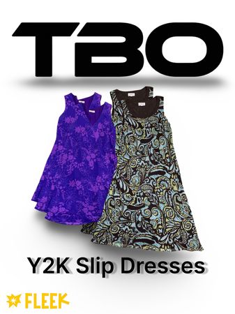 Y2K Slip Dresses    (TBO-95)