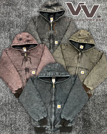 Carhartt reworked style mix colour acid wash #17126