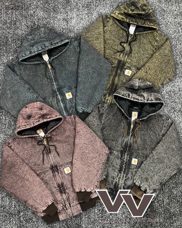 Carhartt reworked style mix colour acid wash #17126
