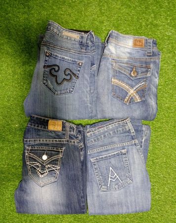 VIGOSS UND ANDERE MARKENJEANS FLARE BOOTCUT