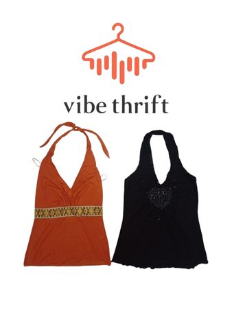 Y2K halter tops
